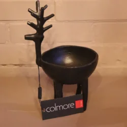 Stoere rendier schaal Diga Colmore klein KERST 90 graden oost 2