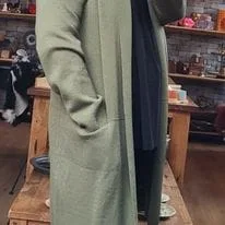 Heerlijk vest met viscose Groen KLEDING 90 graden oost 2